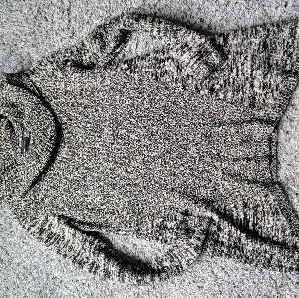 AB Studio sweater with asymmetrical sides